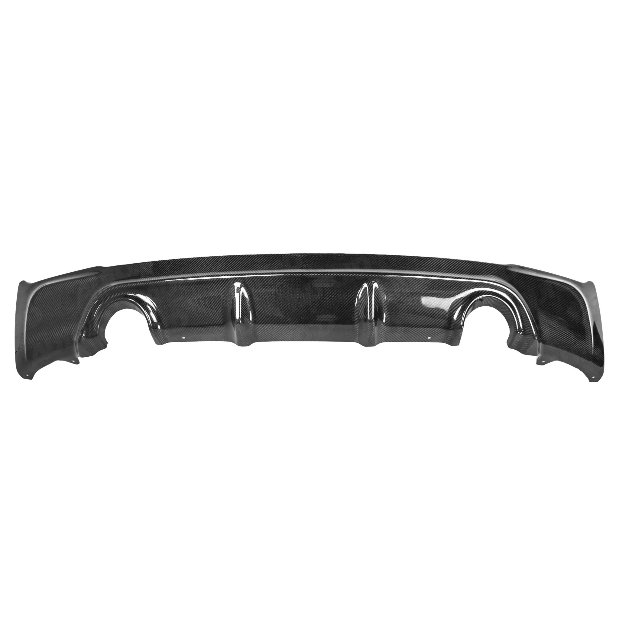 Carbon Fibre Performance Rear Diffuser for BMW M235i & M240i (2014 - 2020, F22 F23) - Evolve Automotive